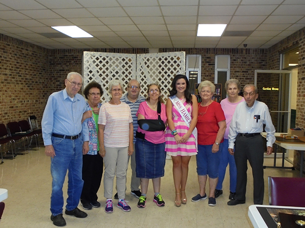 A visit from Miss Hamilton A visit from Miss Hamilton